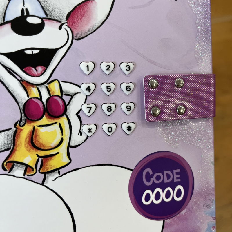 Journal secret digicode Diddl