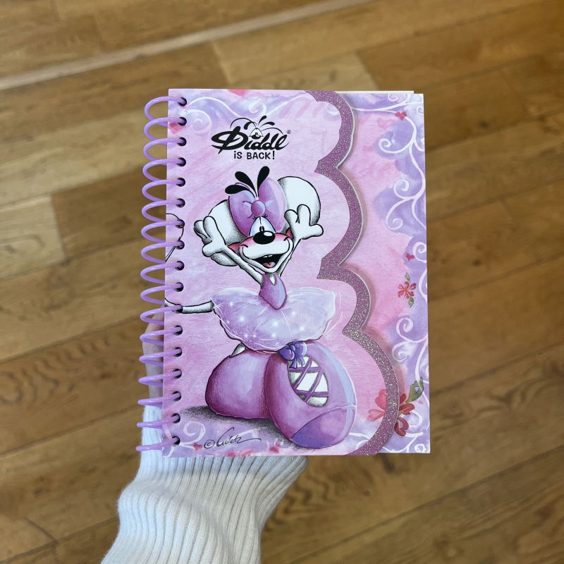 Carnet A6 Diddl - coloris aléatoire