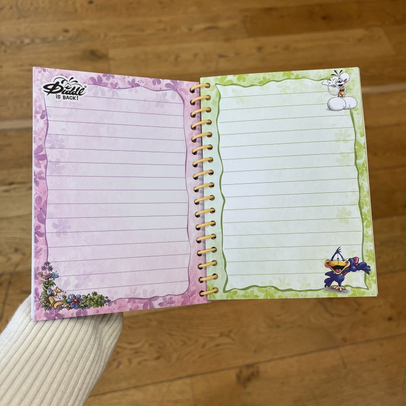 Carnet A6 Diddl - coloris aléatoire