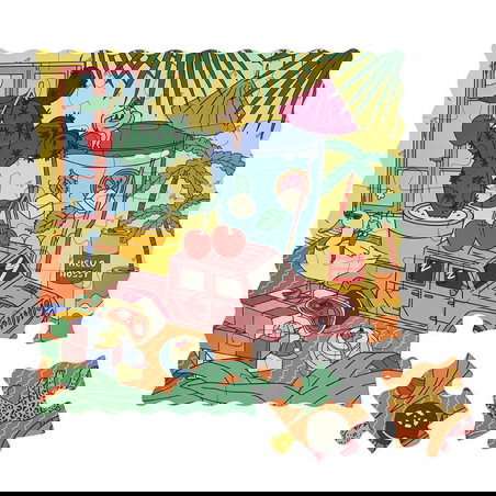 Puzzle | Cherry Safari - Hello Hossy