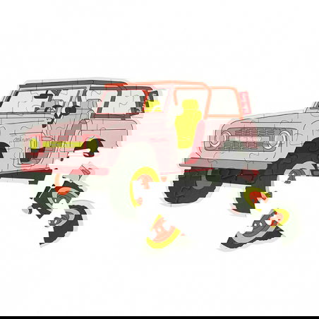 Puzzle | On The Road - Hello Hossy