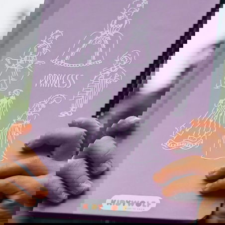 Mini tablette à dessin | Princesse - Kidywolf