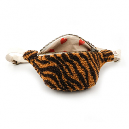 Sac banane Adulte teddy | Tigre - Rien que des bêtises