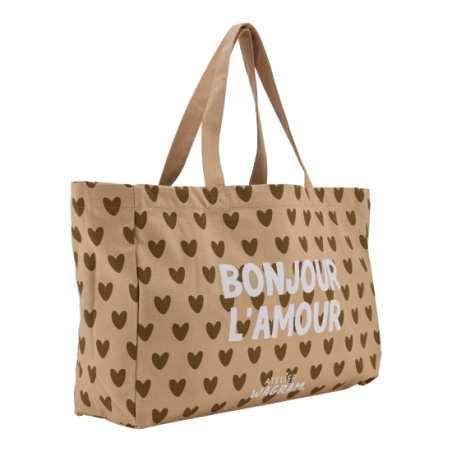 Sac Cabas XL | Bonjour l'amour - Atelier wagram