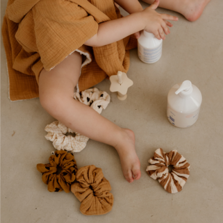 Chouchou | Gaze rayures larges - Atelier wagram