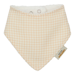 Bavoir bandana | Gaze petits carreaux