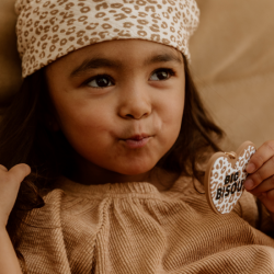 Porte-clés cœur léopard | Big Bisou