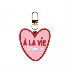 Porte-clés cœur | A la vie à l'amour