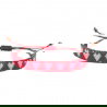 Bracelet perle coeur| Rose et rouge