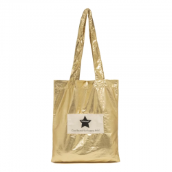 Le Tote Bag Brillant Métallisé | Or - Ratatam