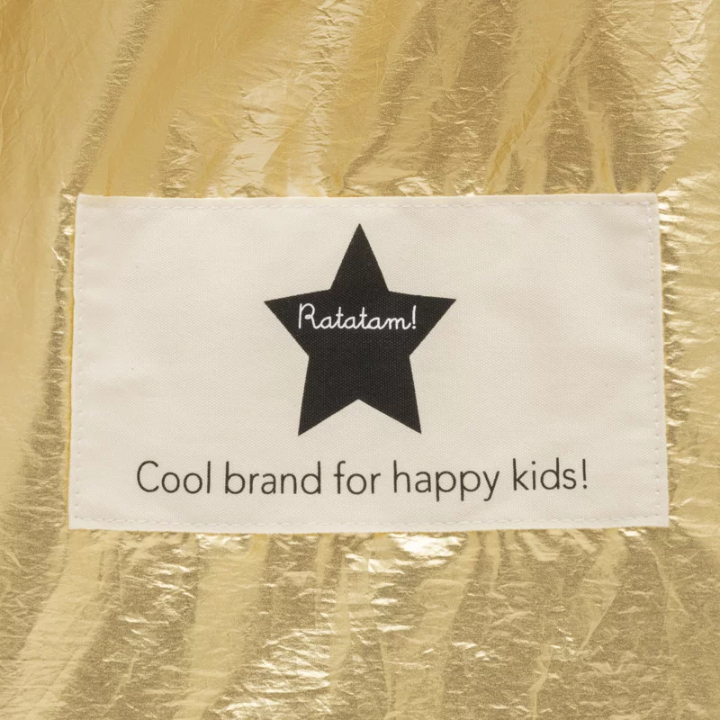 Le Tote Bag Brillant Métallisé | Or