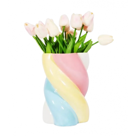Vase candy Marshmallow - Sélection déco