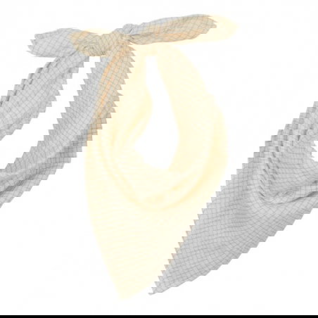 Lange - foulard 65 cm | Petits carreaux - Atelier wagram
