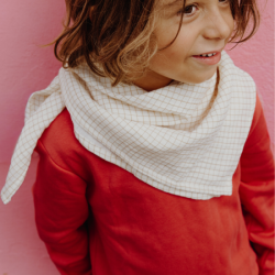 Lange - foulard 65 cm | Petits carreaux