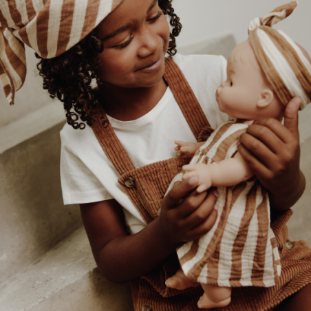 Bandeau pour poupée | Rayures larges - Atelier wagram