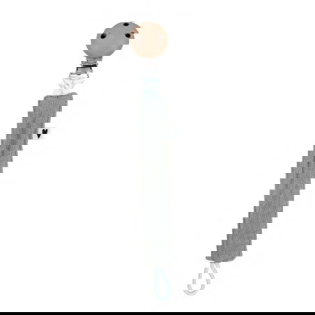 Attache tétine | Gaze vert - Atelier wagram