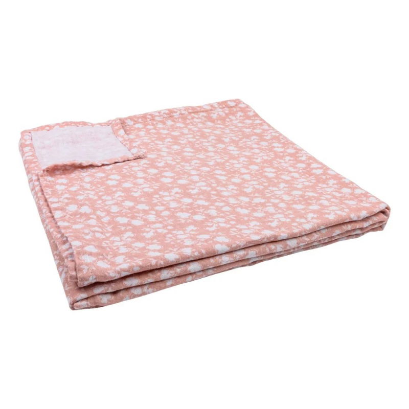 Couverture lange XXL | Bloom blush