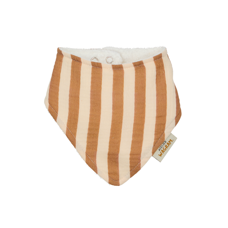 Bavoir bandana | Rayures larges