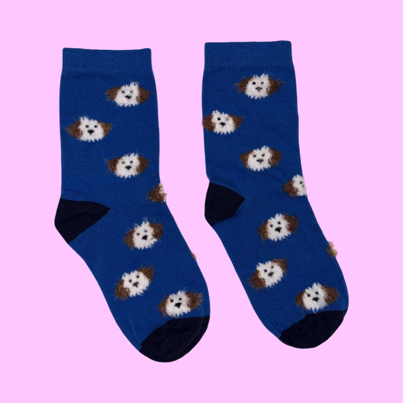 Chaussettes adulte | Mochi blue