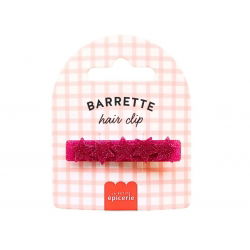 Barrette Etoiles | Fushia - La petite épicerie