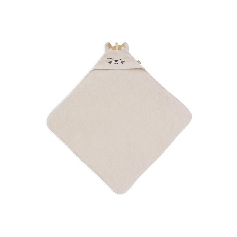 Cape de bain éponge 75x75cm | Charlie le chat