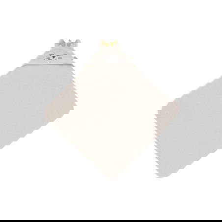 Cape de bain éponge 75x75cm | Charlie le chat - Jollein