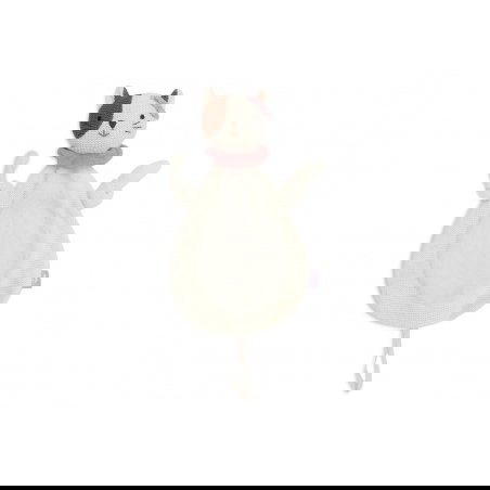 Doudou attache tétine | Cat Jill - Jollein