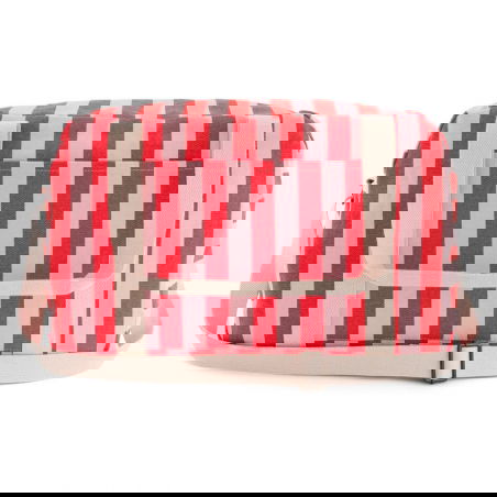 Sac Raphael | Rayures Candy/Rouge - Rose in April