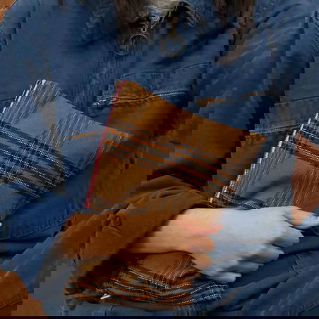 Pochette lili | Tartan - Rose in April