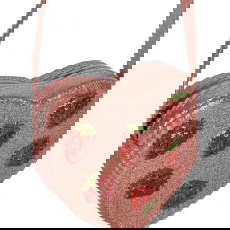 Sac à main enfant à paillettes | Fraises - Konges Slojd