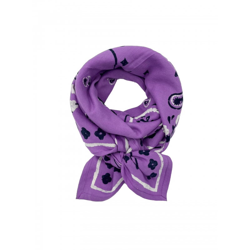 Foulard Grand format | Bandana purple