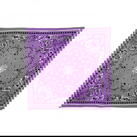 Foulard Grand format | Bandana purple - Milinane