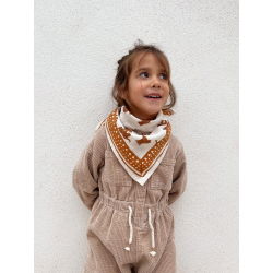 Foulard Petit format | Tigre milk