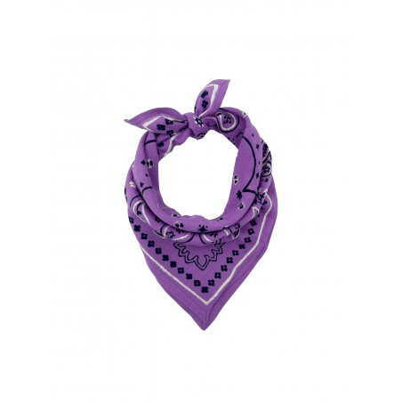 Foulard Petit format | Bandana purple - Milinane