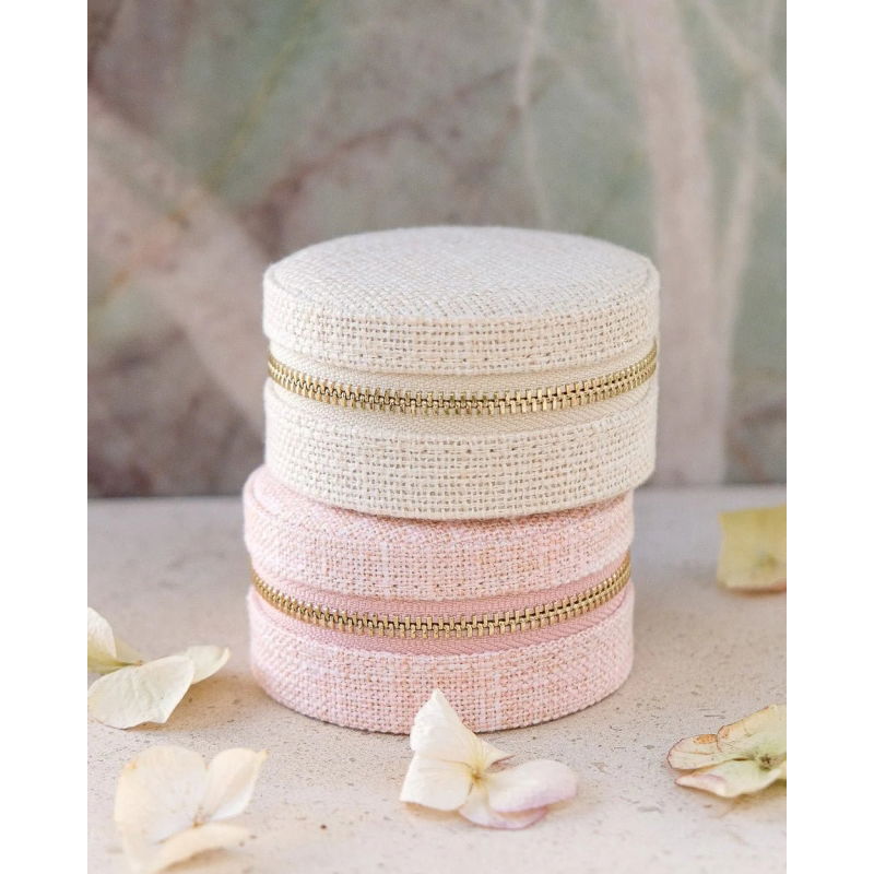 Boîte à bijoux de voyage | Rose