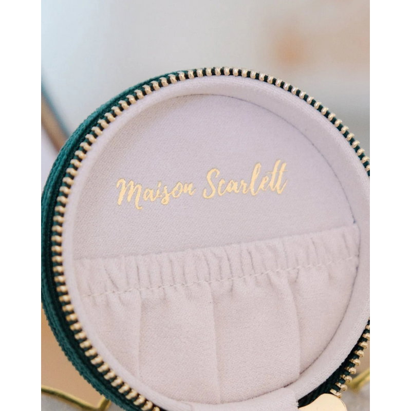 Boîte à bijoux de voyage | Vert