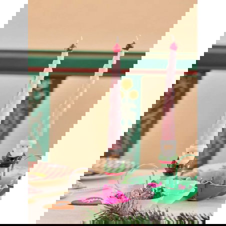 2 bougies | Père Noël - Rice