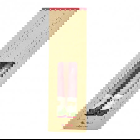 2 bougies | Père Noël - Rice