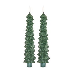 2 bougies LED | Sapin de Noël