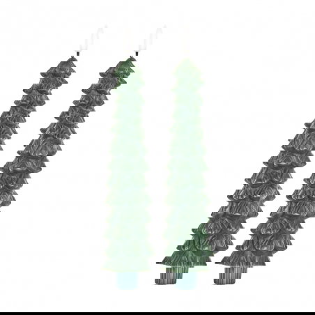 2 bougies LED | Sapin de Noël - Rice