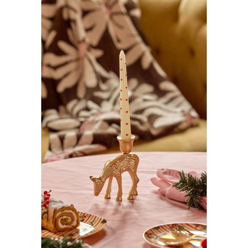 Bougeoir faon or | Grand