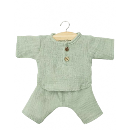Babies - Ensemble Andreas | Vert de gris - Minikane