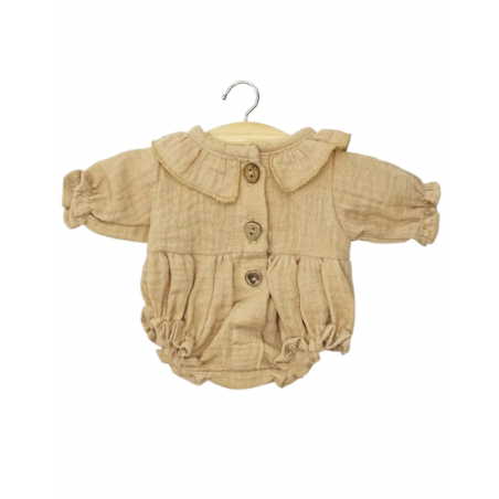 Barboteuse Léonore poupée | Latte - Minikane