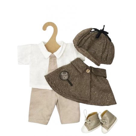 Ensemble Sherlock Holmes pour poupée - Minikane