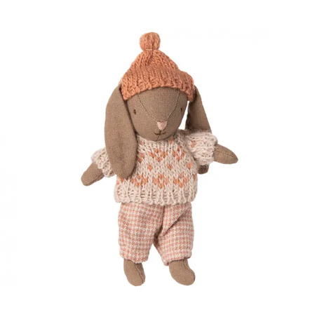 Micro Lapin hiver | Marron