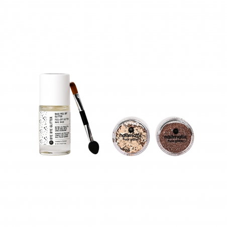 Coffret pure glitter | Or - Nailmatic