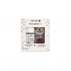 Coffret pure glitter | Or et rose foncé
