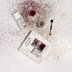 Coffret pure glitter | Or et rose foncé