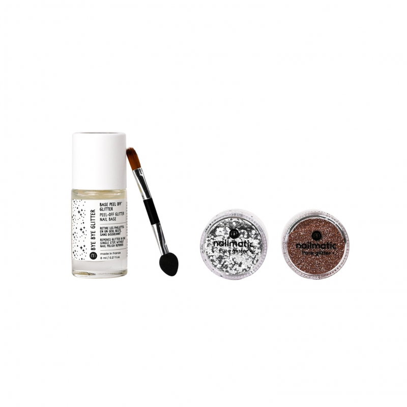 Coffret pure glitter | Or et argent