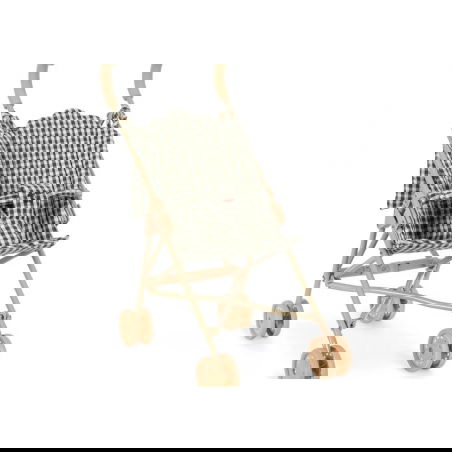 Poussette canne | Green check - Konges Slojd